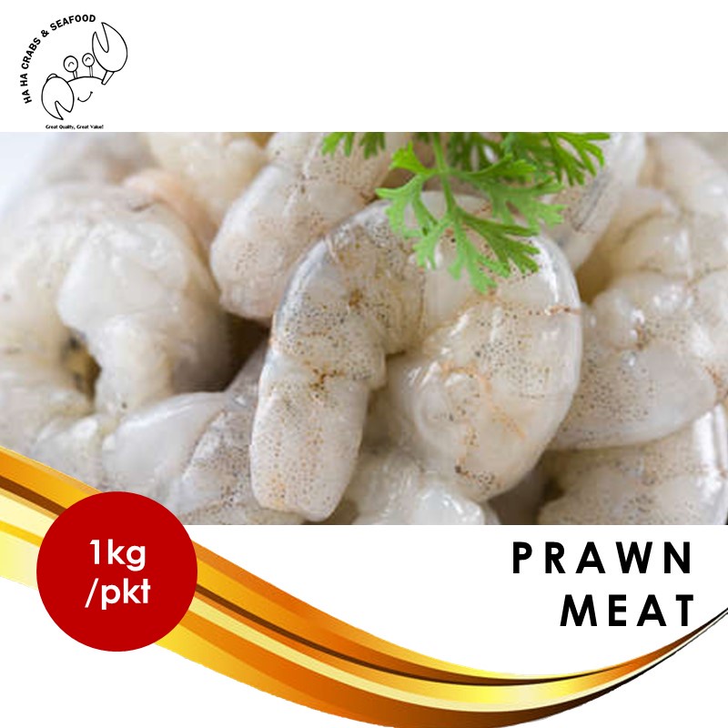 Vannamei Prawn Meat Big M Small 虾肉 1kg Pkt Shopee Singapore