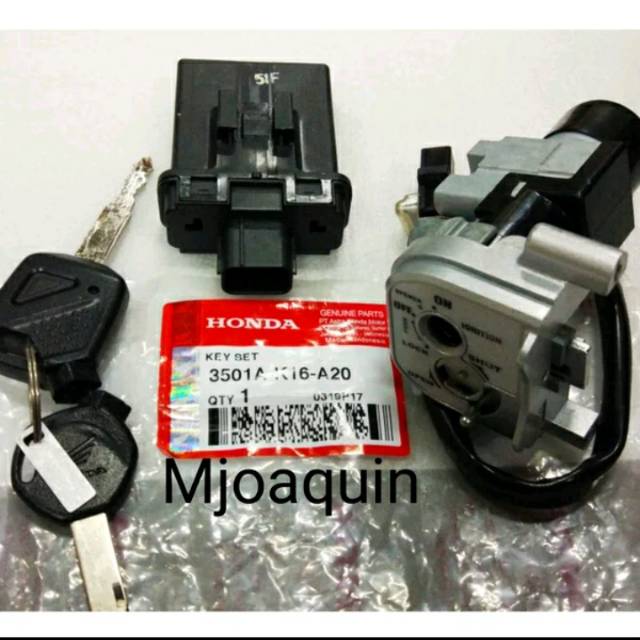 Original AHM 3501AK16A20 Scoopy FI A20 Keyset Ignition Key | Shopee ...