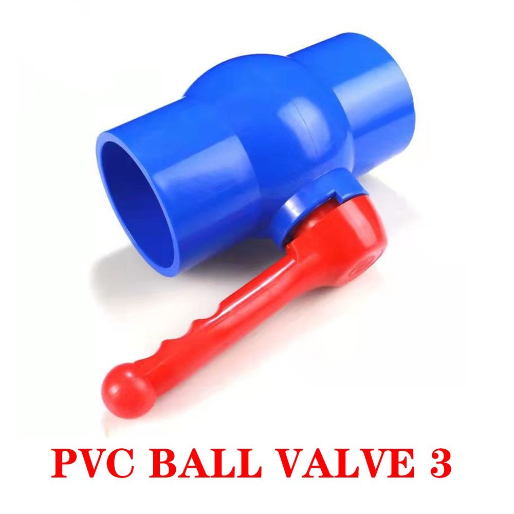 PVC Ball Valves 3 inch (Blue Gate Valve Shower Valves Plastic Ball