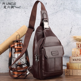 Men's genuine leather on sale handbags