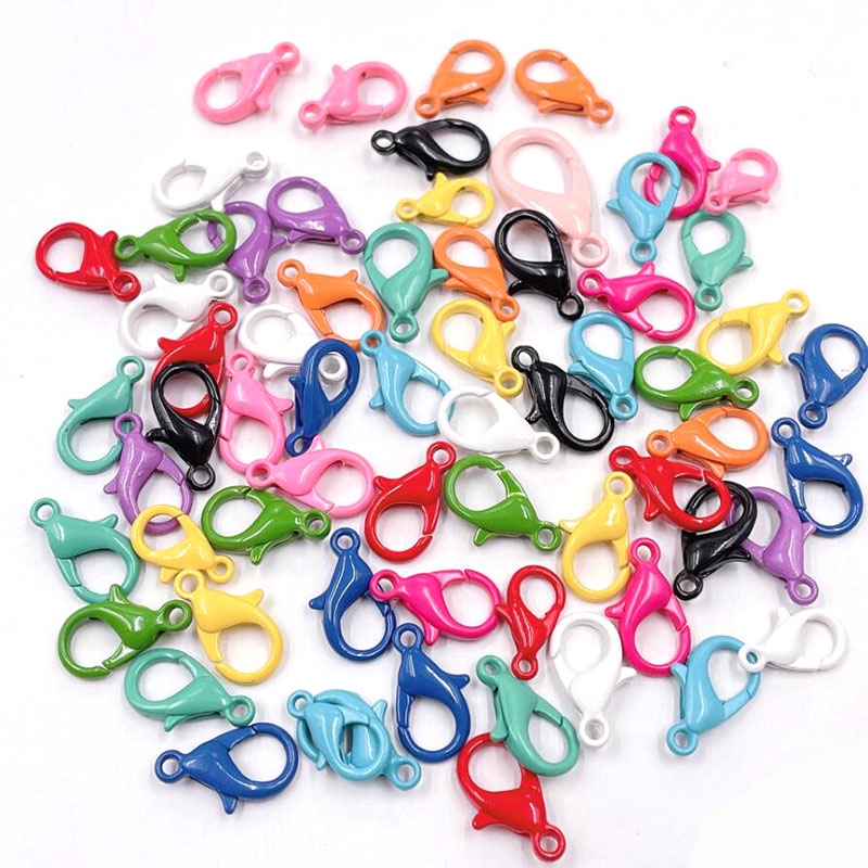 10pcs 10mm Lobster Clasps Hooks Alloy Lobster Clasp Hook Jewelry  Accessories