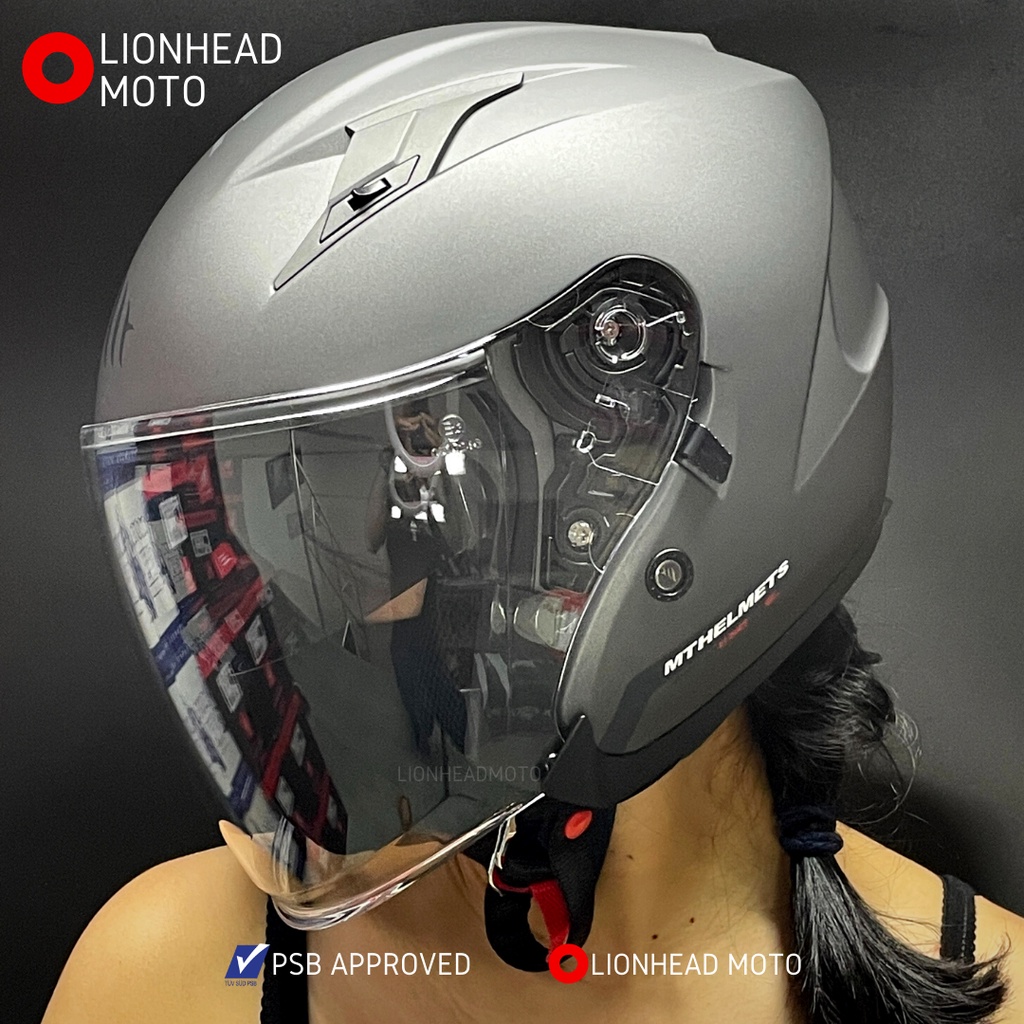 MT MOTORCYCLE HELMETS AVENUE SV PSB APPROVED Shopee Singapore