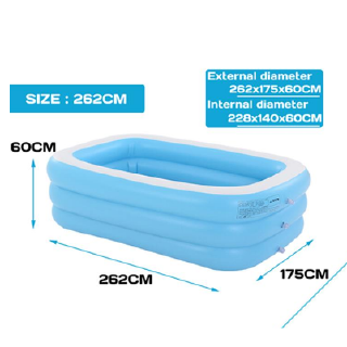 Large adult indoor family swimming pool rectangle fishing pool large child  inflatable children pool export baby swimming pool