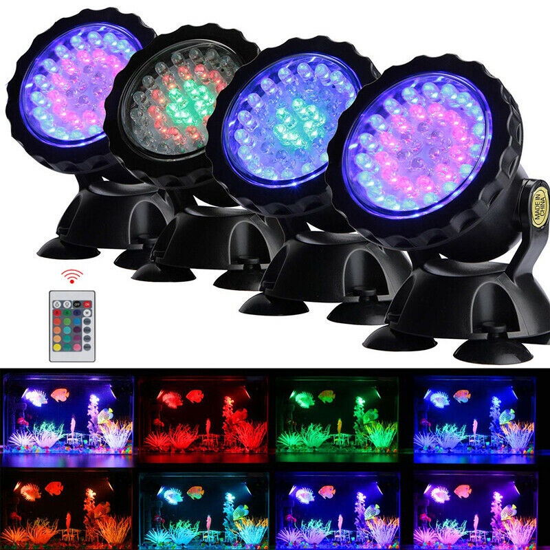 RGB LED Underwater Spot Light 3W 6W 9W Waterproof Flood Lamp for Garden ...