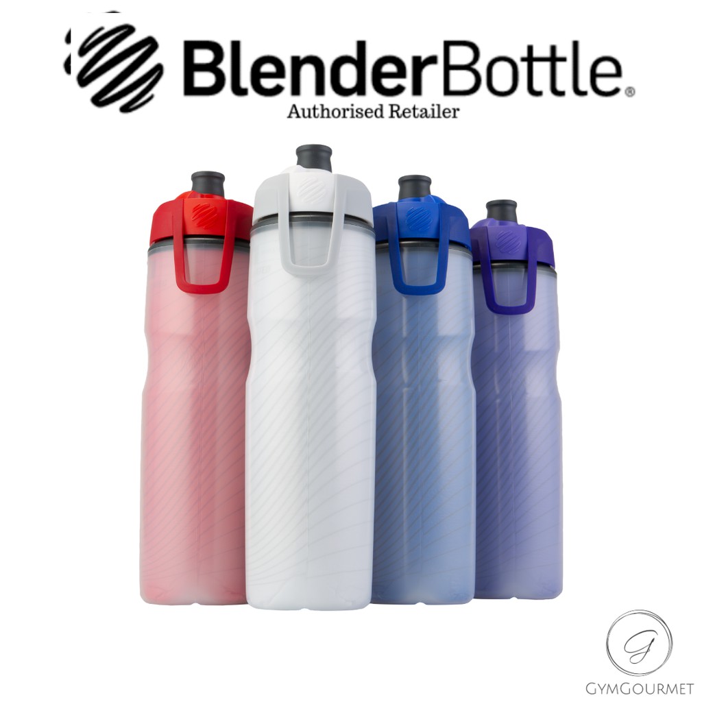 Blender Bottle Hydration Halex Insulated Squeeze Water Bottle with