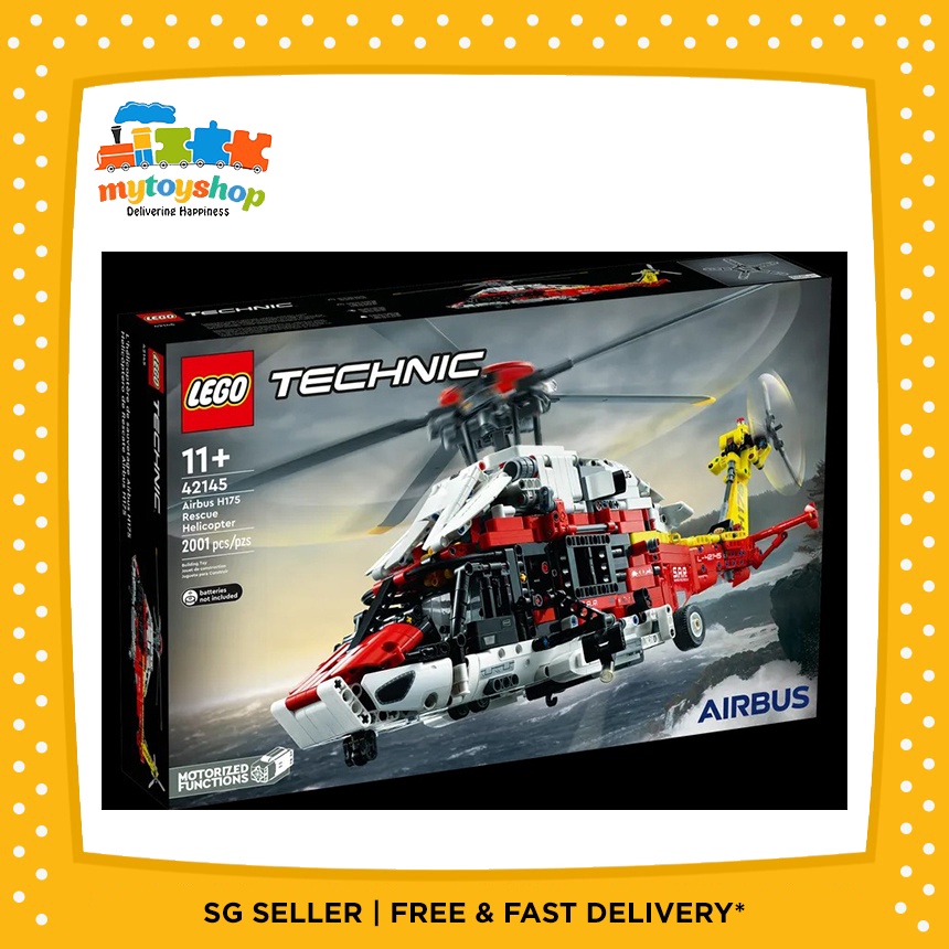 LEGO 42145 Technic Airbus H175 Rescue Helicopter Shopee Singapore