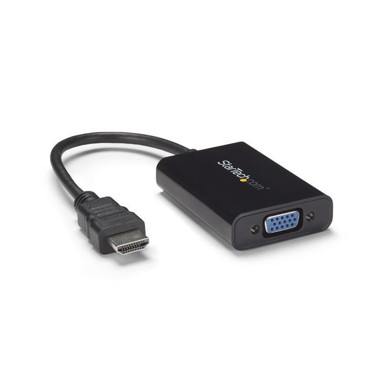 StarTech.com HDMI to VGA Adapter – 1920x1080 – HDMI Converter with ...