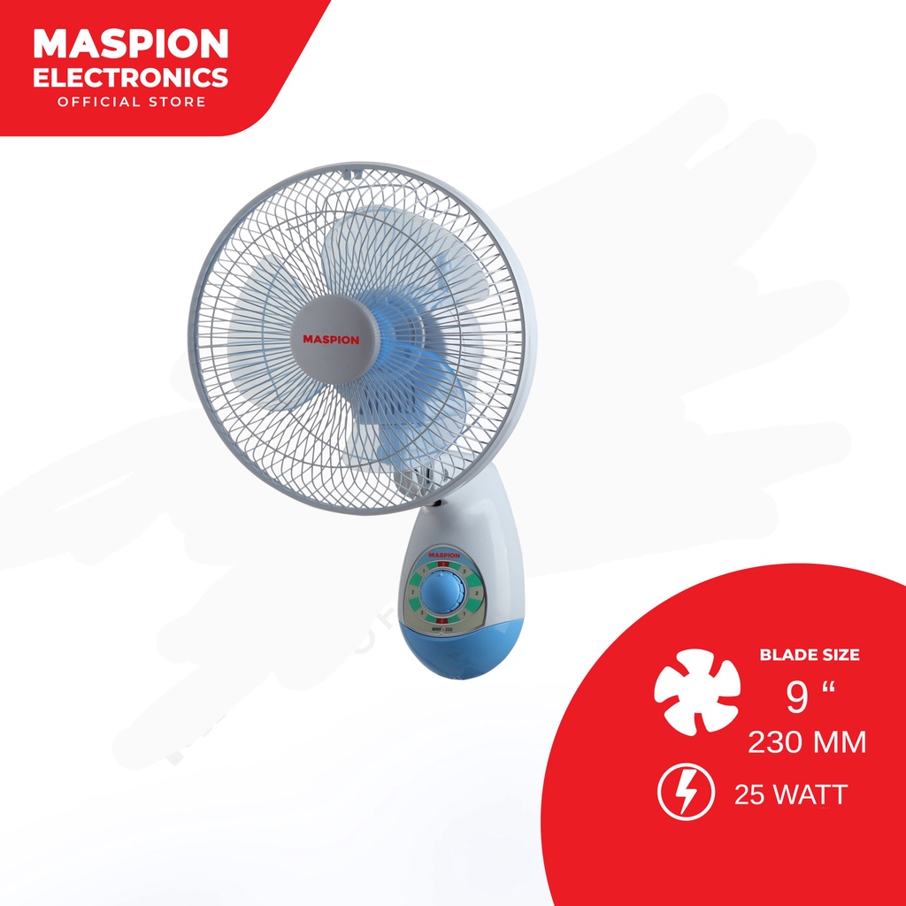 Maspion Wall Fan Kipas Angin Dinding 9 Inch MWF-232 - Gambar 2