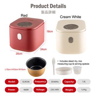 Yukihira IH Rice Cooker in Transparent – LUMINE SINGAPORE