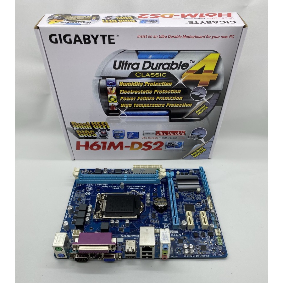 Motherboard GIGABYTE H61 MDS2 LGA 1155 Shopee Singapore