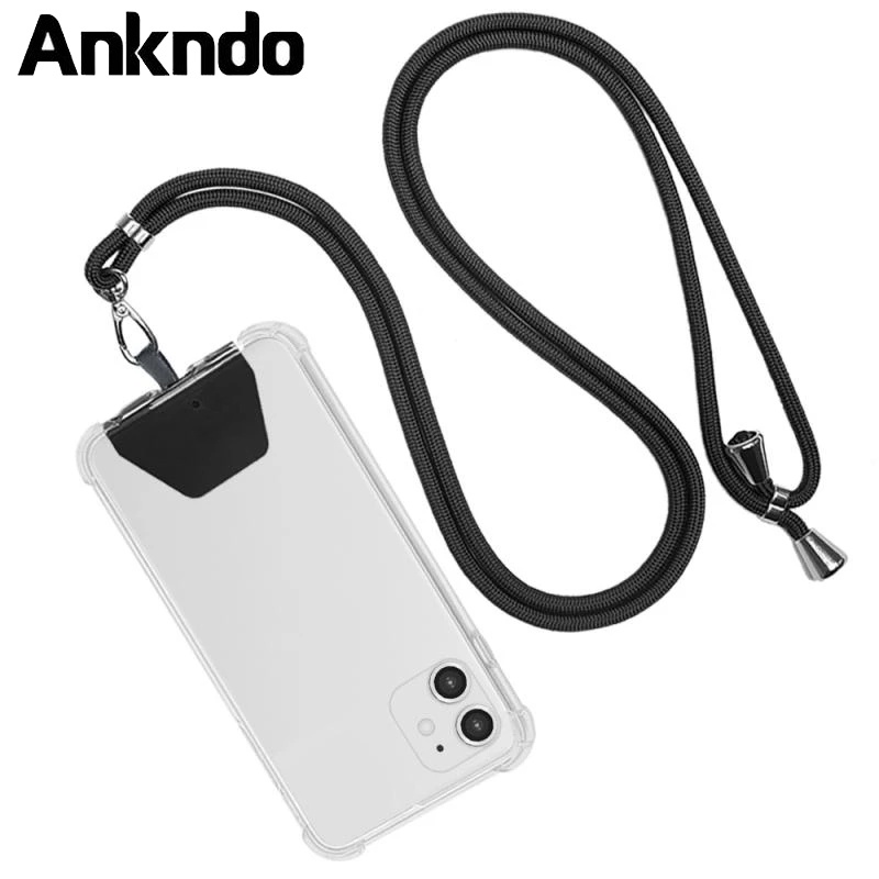 thumbnail image 2 of Universal Crossbody Nylon Phone Lanyard - Multicolor Anti-Lost Strap For All Phones 2 of 3