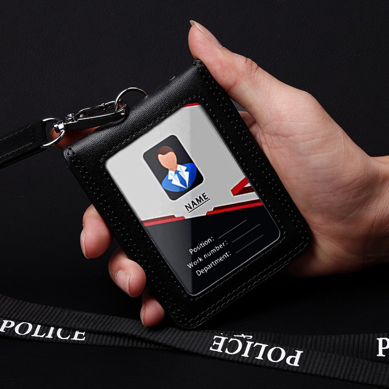 NEW High Quality Reporter Police Badge ID Credit Card Holder