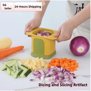 Vegetable Chopper, Pro Onion Ripple Slicer Dicer Cutter Grater