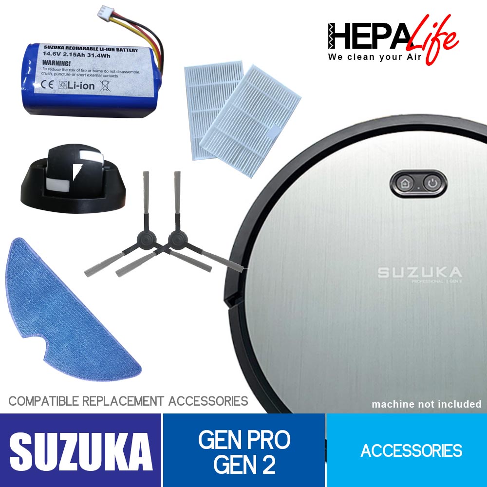 SUZUKA PRO GEN 2 Robot vacuum cleaner accessories Shopee Singapore