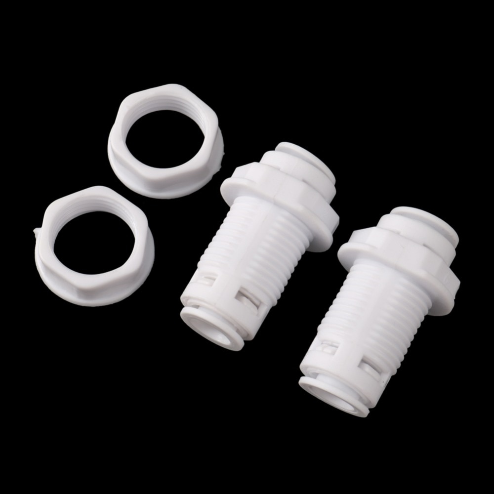 3 Pcs 1/4 Inch Quick Coupling Partition Water Connector for 6.35 mm ...