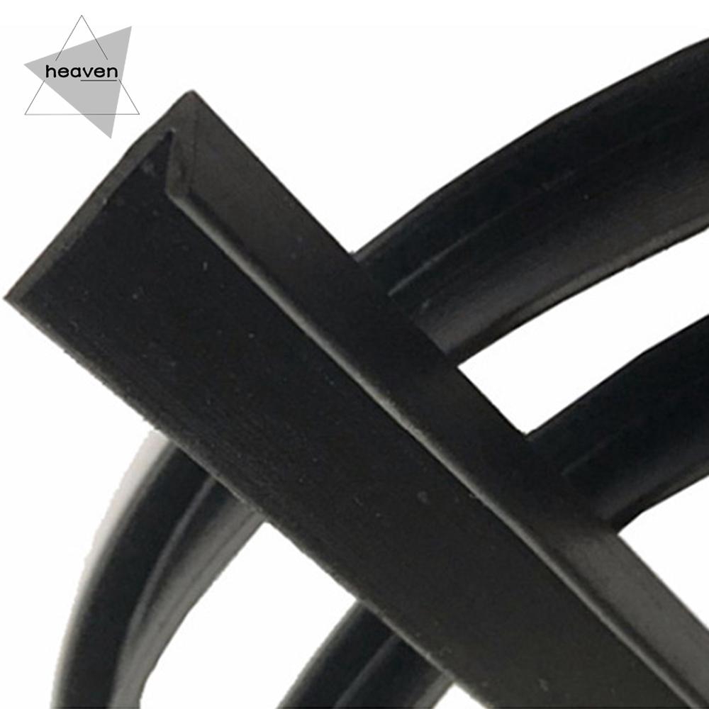 2M Black Lshape Window Door Rubber Seal Weather Strip AUTO Car
