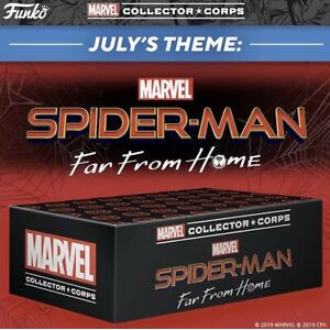 Marvel collectors corps spider man far hot sale from home