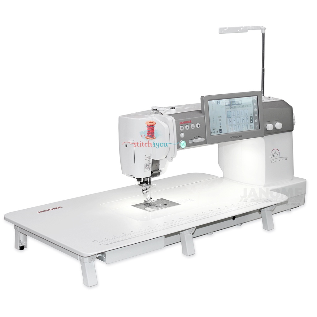 Janome Continental M7 Professional Industrys Largest Sewing Space