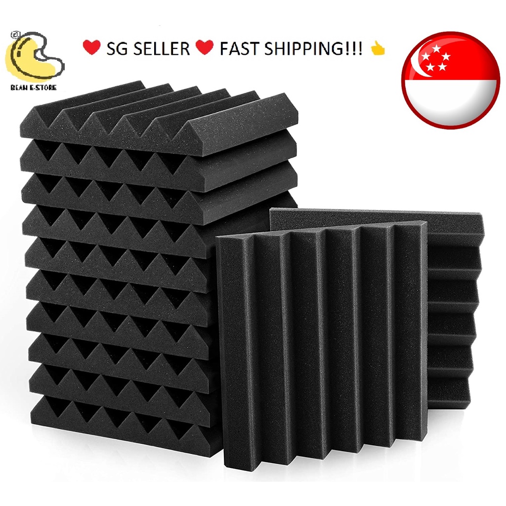 👍CHEAPEST!!!👍 Acoustic Sound Proof Absorber Studio KTV Soundproof Home ...