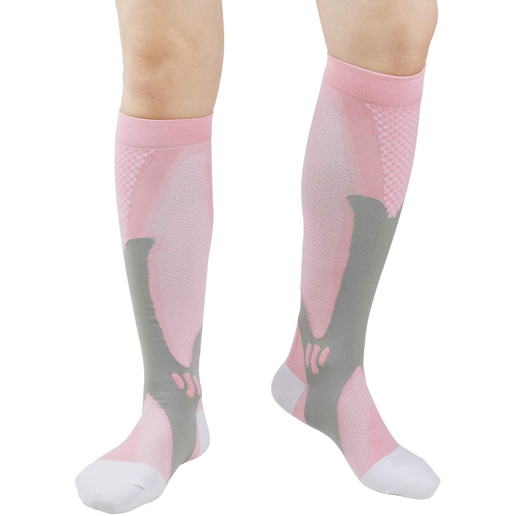 Black/Anti Fatigue Compression Socks For Men And Women | Shopee Singapore