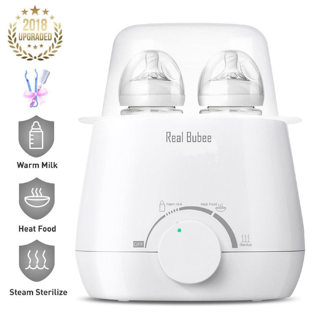 Real Bubee Anti Bacterial Baby Milk Bottle And Food Warmer Sterilizer Shopee Singapore