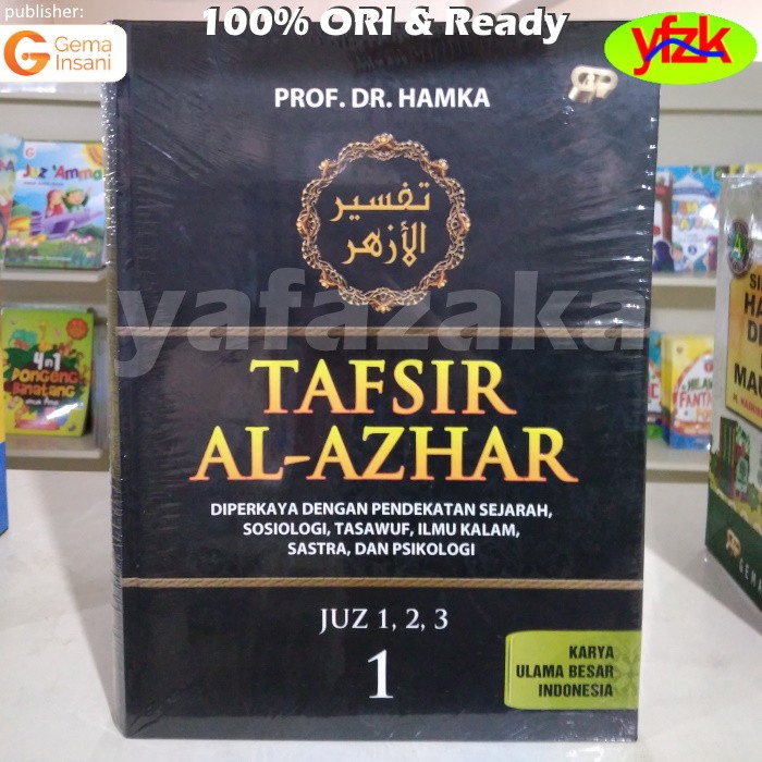 Buku Tafsir Al-Azhar Perjilid Karya Prof Dr Buya Hamka - Kitab ...