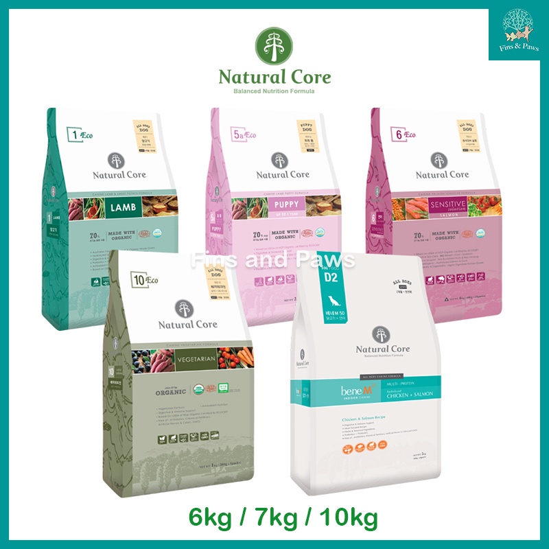 [Natural Core] ECO Organic Formula Dry Dog Food 6kg / 7kg / 10kg ...