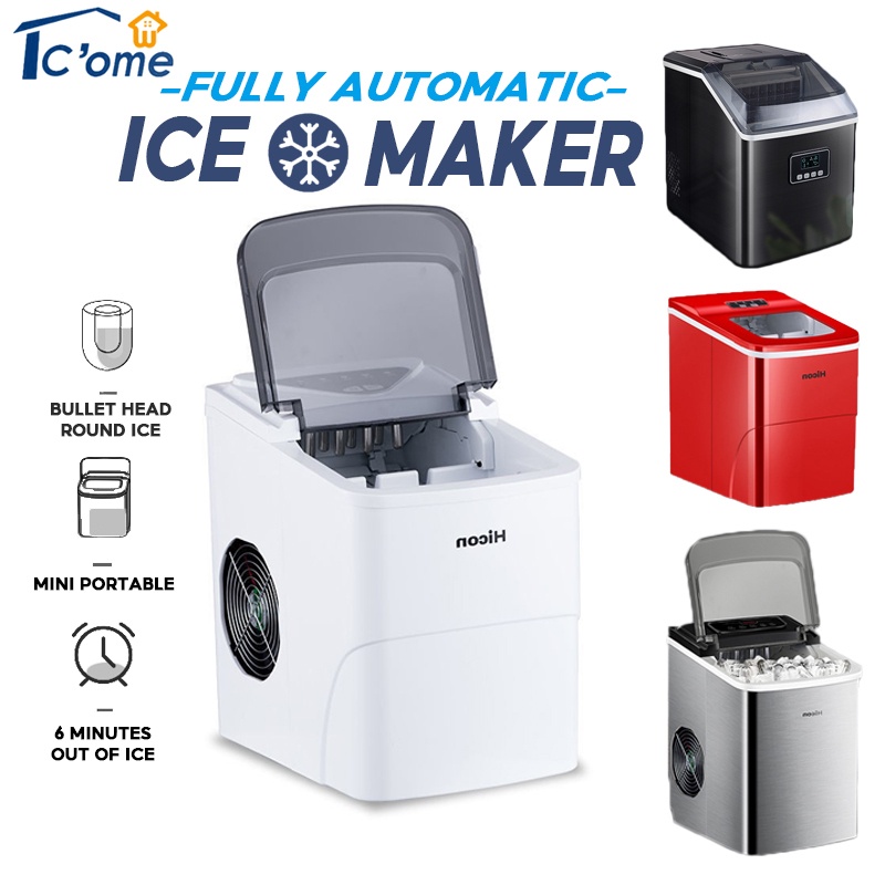Small Ice Maker Commercial/Home 15/25KG Fully Automatic Smart Mini Ice