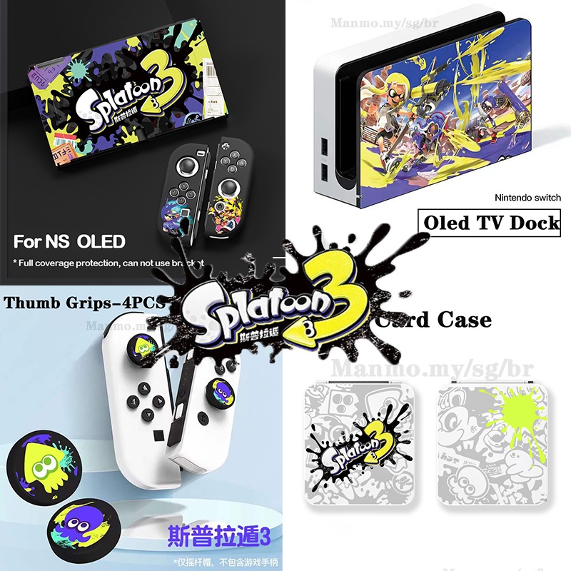 Splatoon 3 Limited Nintendo Switch/Oled Protective Case,Switch Joy-con ...