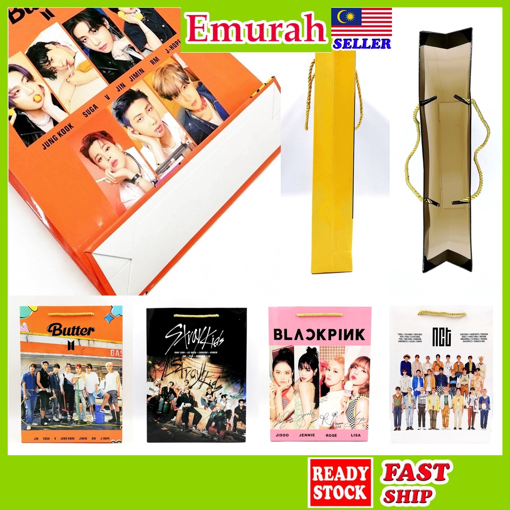 KPOP NC.T BT Paper Bag Bag Shopee Singapore