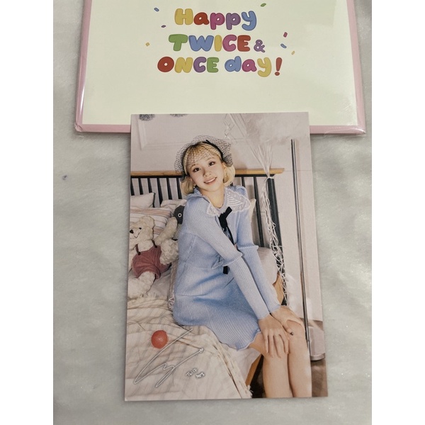 ☆TWICE☆Happy TWICE& once day ポストカードセット☆ POSTCARD] Twice 6th Anniversary Trading Card PC Postcard Happy
