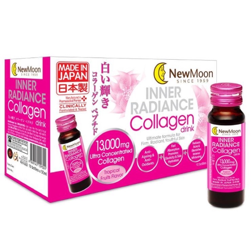 NEW MOON INNER RADIANCE COLLAGEN DRINK 50ML X 10’S
