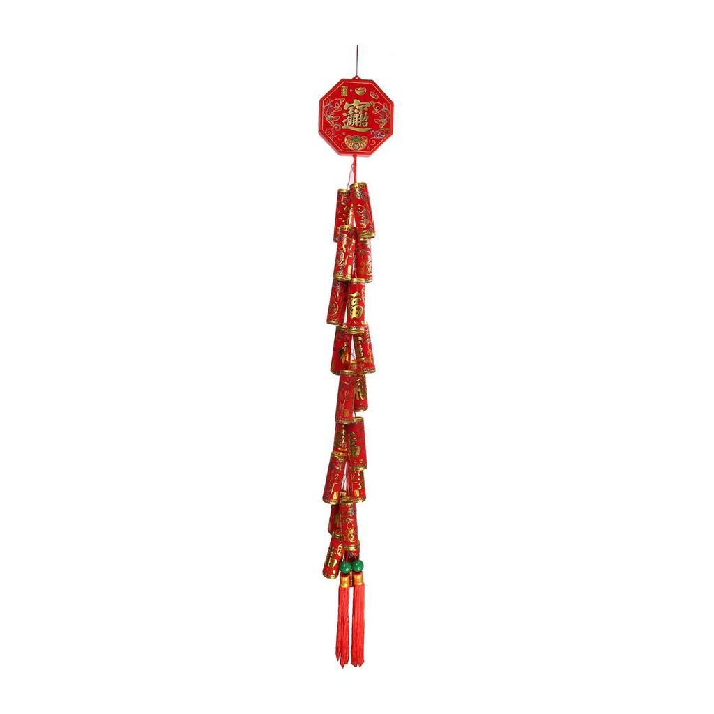 Firecrackers for Chinese New Year, hanging firecrackers