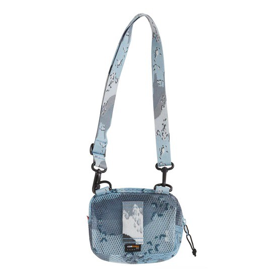 In Stock Supreme Small Shoulder Bag SS20 Blue Camo Shopee Singapore