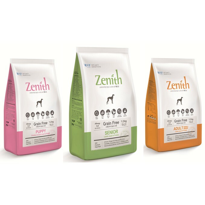 3 FOR 54 FREE GIFT Bow Wow Zenith Soft Kibble Dry Dog Food for all Small Large Senior Puppy Breed