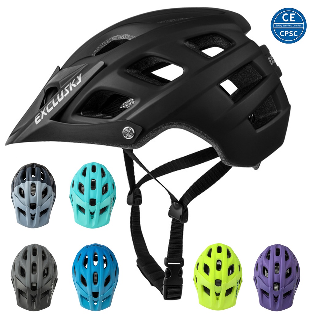 exclusky mountain bike helmet review