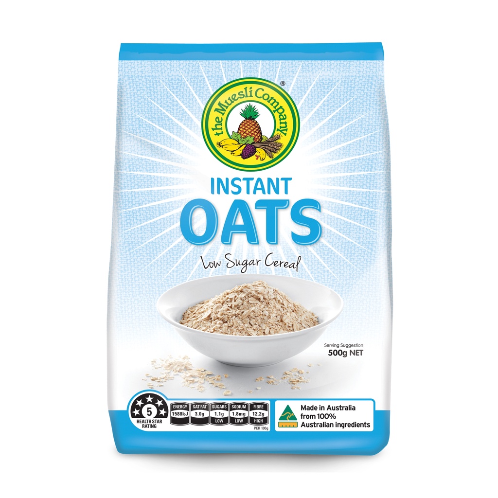 Muesli Company Instant Oats Australia (500G) Shopee Singapore