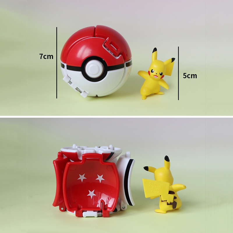 A0003 Touchable Reversible Explosive Poké Ball Poké Toy Ornaments ...