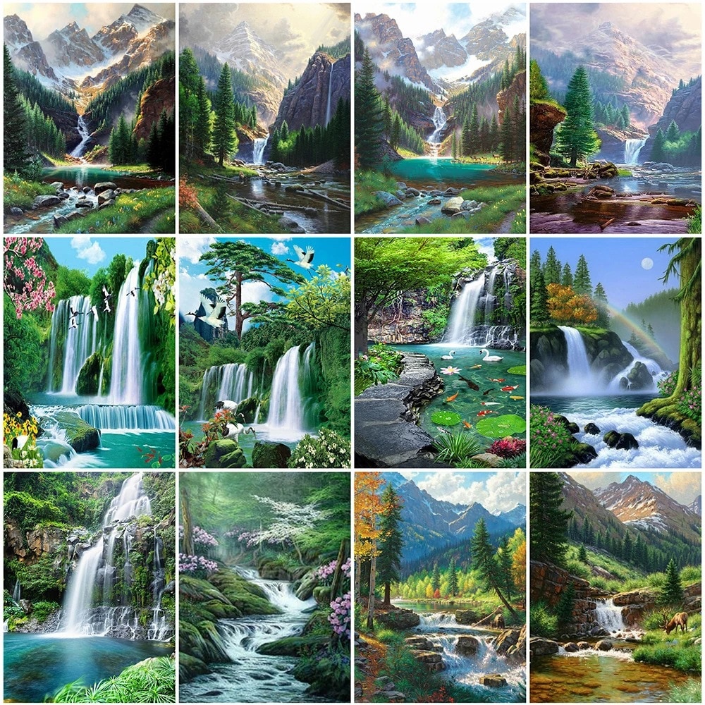 Full Drill 5D Diamond Painting Starry Night Diamond Painting for