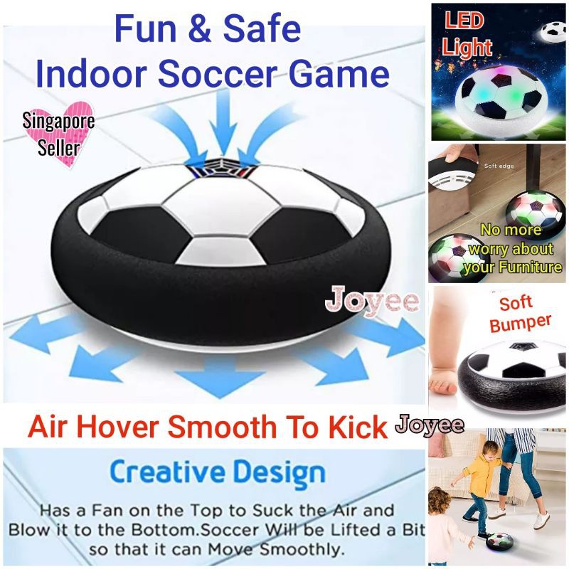 Children LED Light Air Power Hover Soccer Ball Football Outdoor Indoor Educational Toys For Kids Games Sports