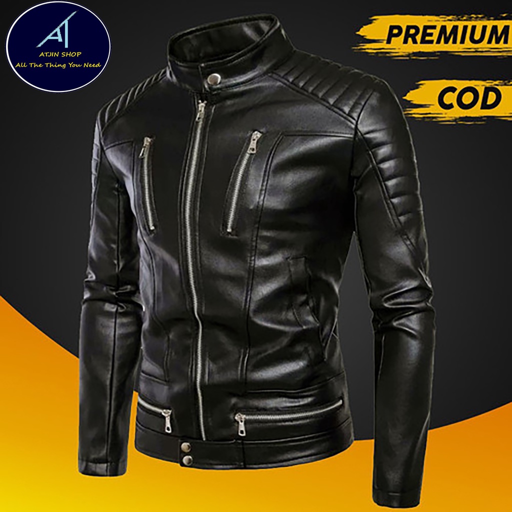 New leather jacket price best sale