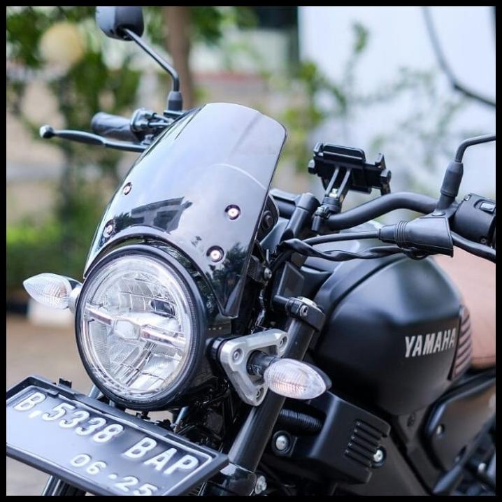 Windshield Xsr155 Visor Xsr 155 Smoke With Bracket Pnp Glass Shield Dep