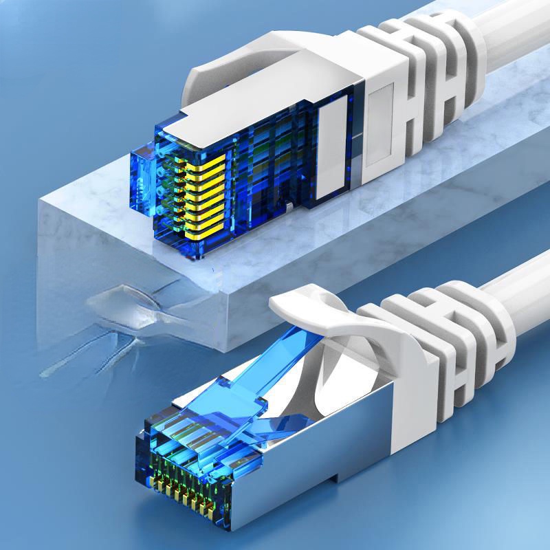 Super Six Gigabit Network Cable with Modular Plug 1 M 100 M Computer ...