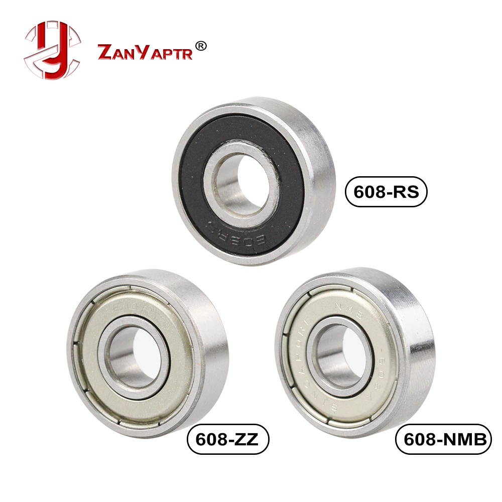 5PCS ABEC7 Deep groove ball bearing 608ZZ 608z 2RS NMB 8X22X7 mm