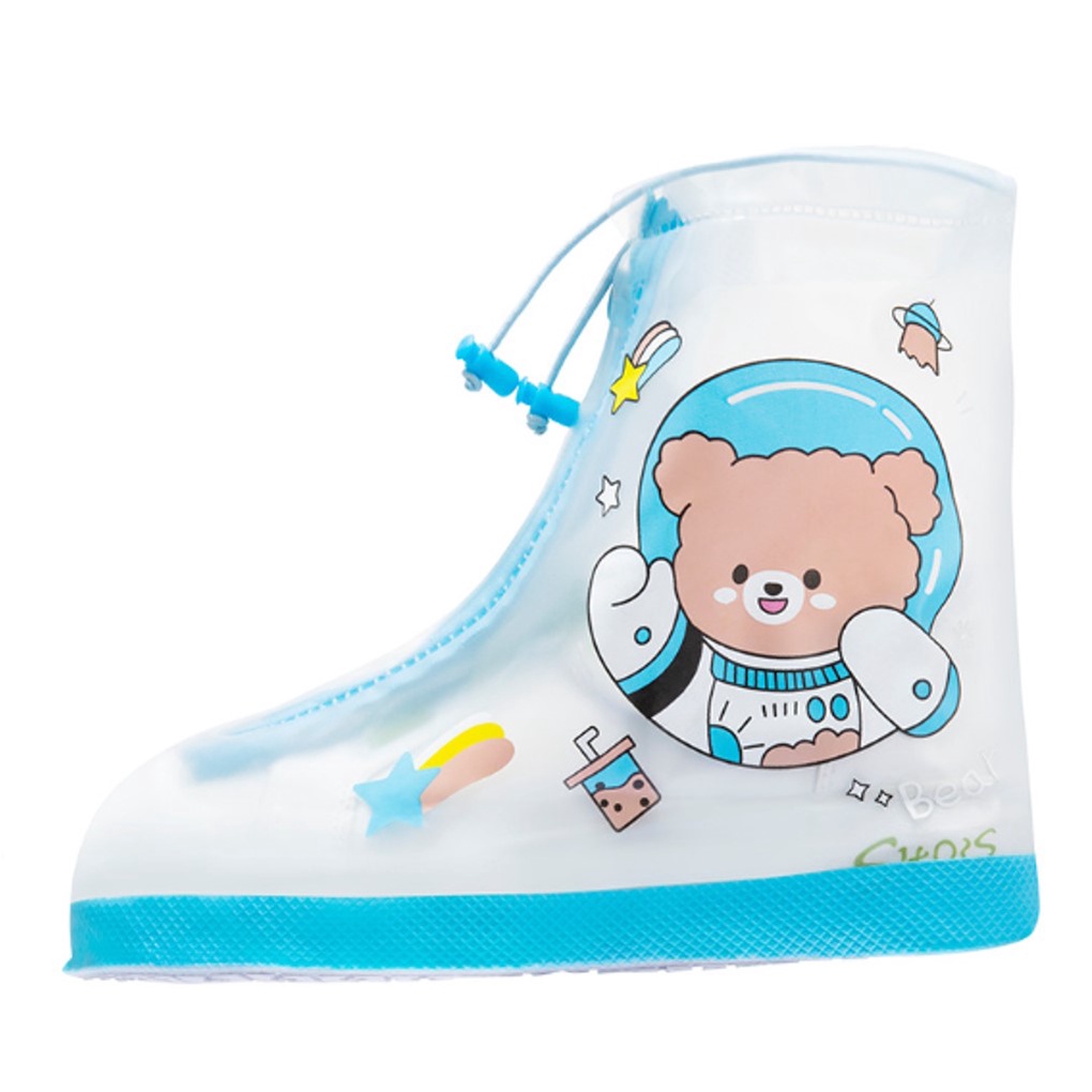 Children Rain Shoes Cover Kids Waterproof Shoes Protector Kid Shoes PVC