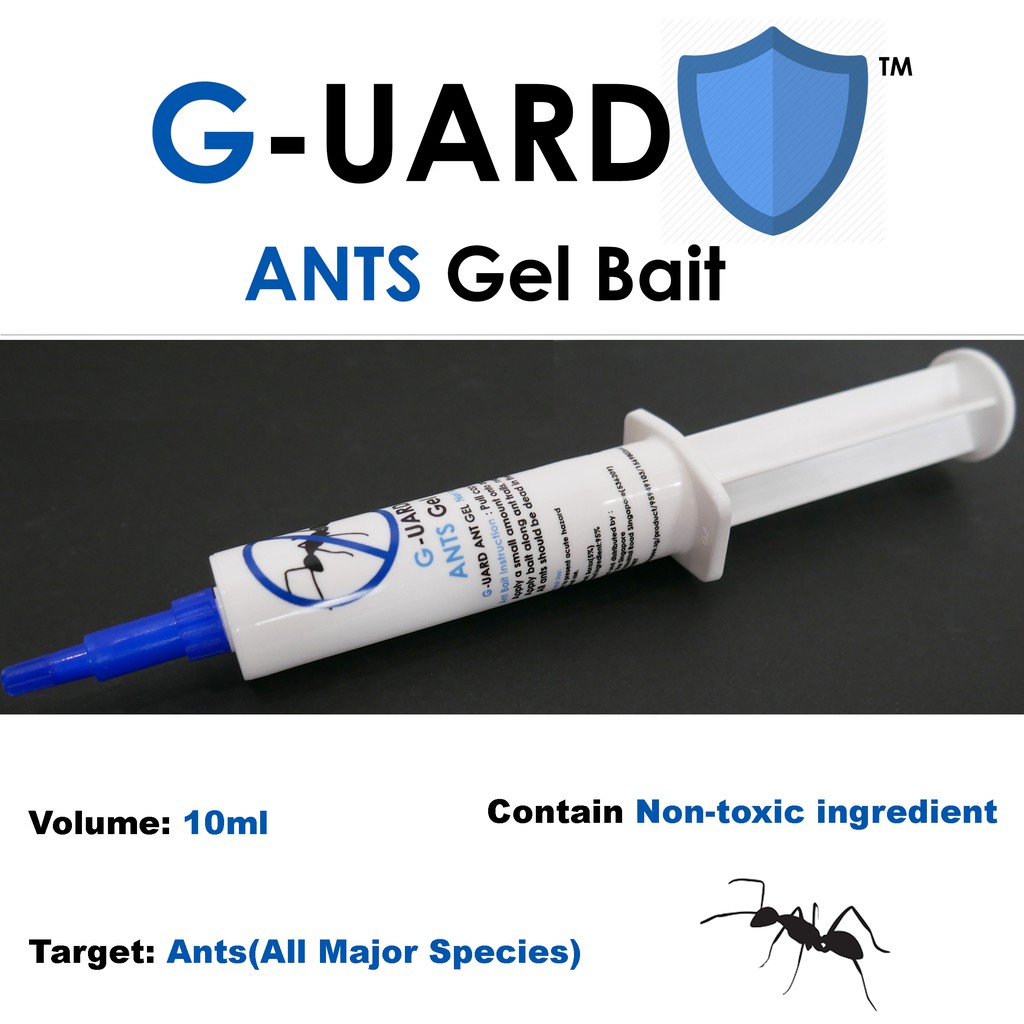 Guards Ant Gel Bait killer poison pest gel sg ready stock Shopee