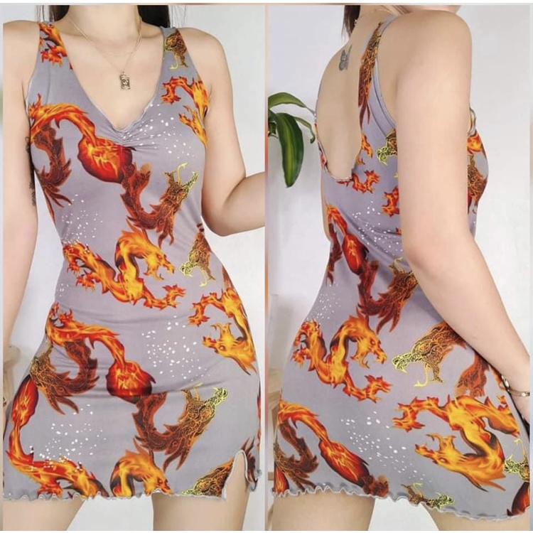 CheyenneeMagicWarrior Fun and Fancy Cotton bodycon dress