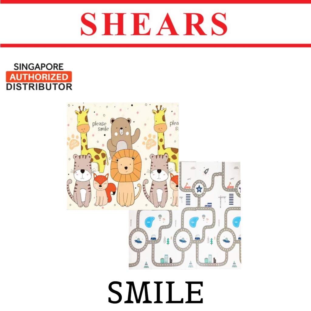 Shears Baby Playmat Foldable Mat XPE Soft Floor Mat SMILE ...