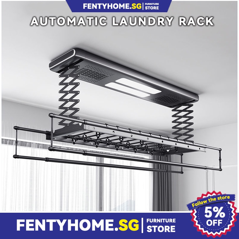 Laundry Rack Automated Smart Laundry System + Standard Installation