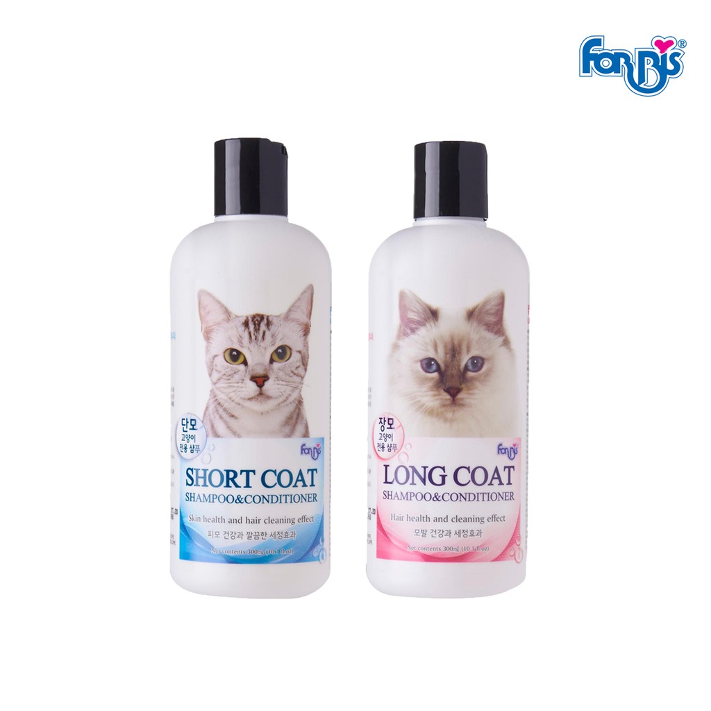 Korea Forcans Short/Long Coat Cat Shampoo & Conditioner 300ml Shopee